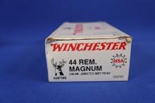 Ammo, Winchester 44 Rem Mag. 50 total rounds
