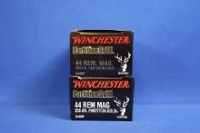 Ammo, Winchester 44 Rem Mag. 40 total rounds.