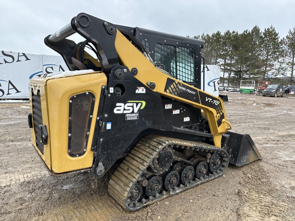 2019 Asv Vt70 Skid Steer