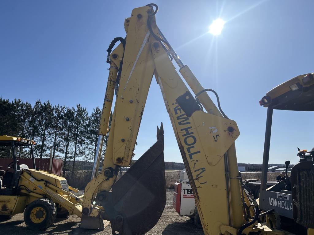 2002 New Holland Lb90 Tractor Loader Backhoe