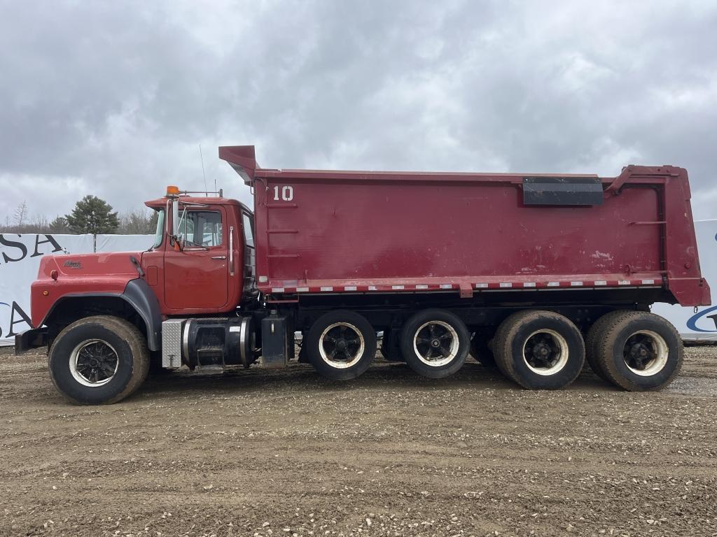 1994 Mack Rb688s Quad Axle Dump Truck