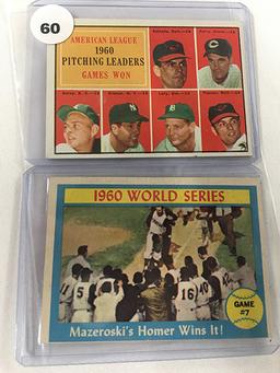 (2) 1961 Topps #48, 312