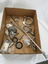 (2) Mile Hi Distilling Thermometers & Misc. Still Parts