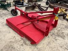 Red 3pt. Apx 5' Rotary Cutter