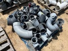 Pallet Of Misc. Gray PVC Fittings