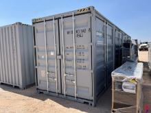 40'L X 8'W X 9.5'H MULTI DOOR SHIPPING CONTAINER