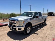 2015 FORD F-250 CREW CAB PICKUP TRUCK ODOMETER READS 90343 MILES, VIN/SN: 1