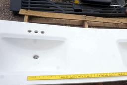 The Onyx Collection Double Sink Vanity  - One Egde Has Been Cut