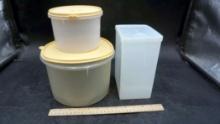 3 - Tupperware Containers