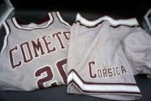 Vintage Corsica Comets Basketball Jersey
