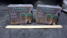 2 - Outhouse S & P Shaker Sets