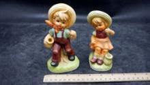 Boy & Girl Figurines