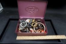 Assorted Jewelry W/ Container
