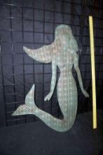 Metal Decorative Mermaid