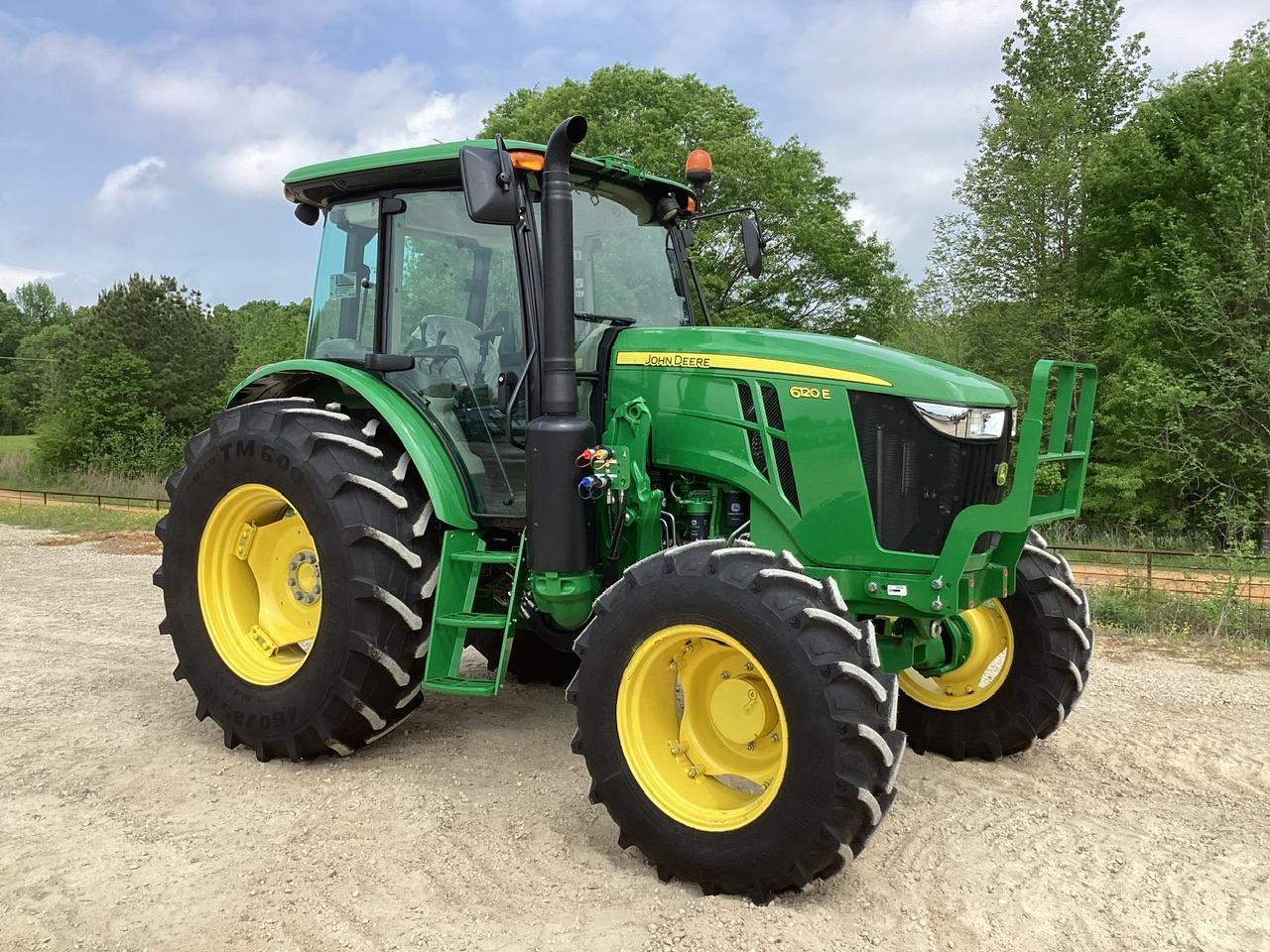 2023 John Deere 6120E Tractor MFWD Loader Ready