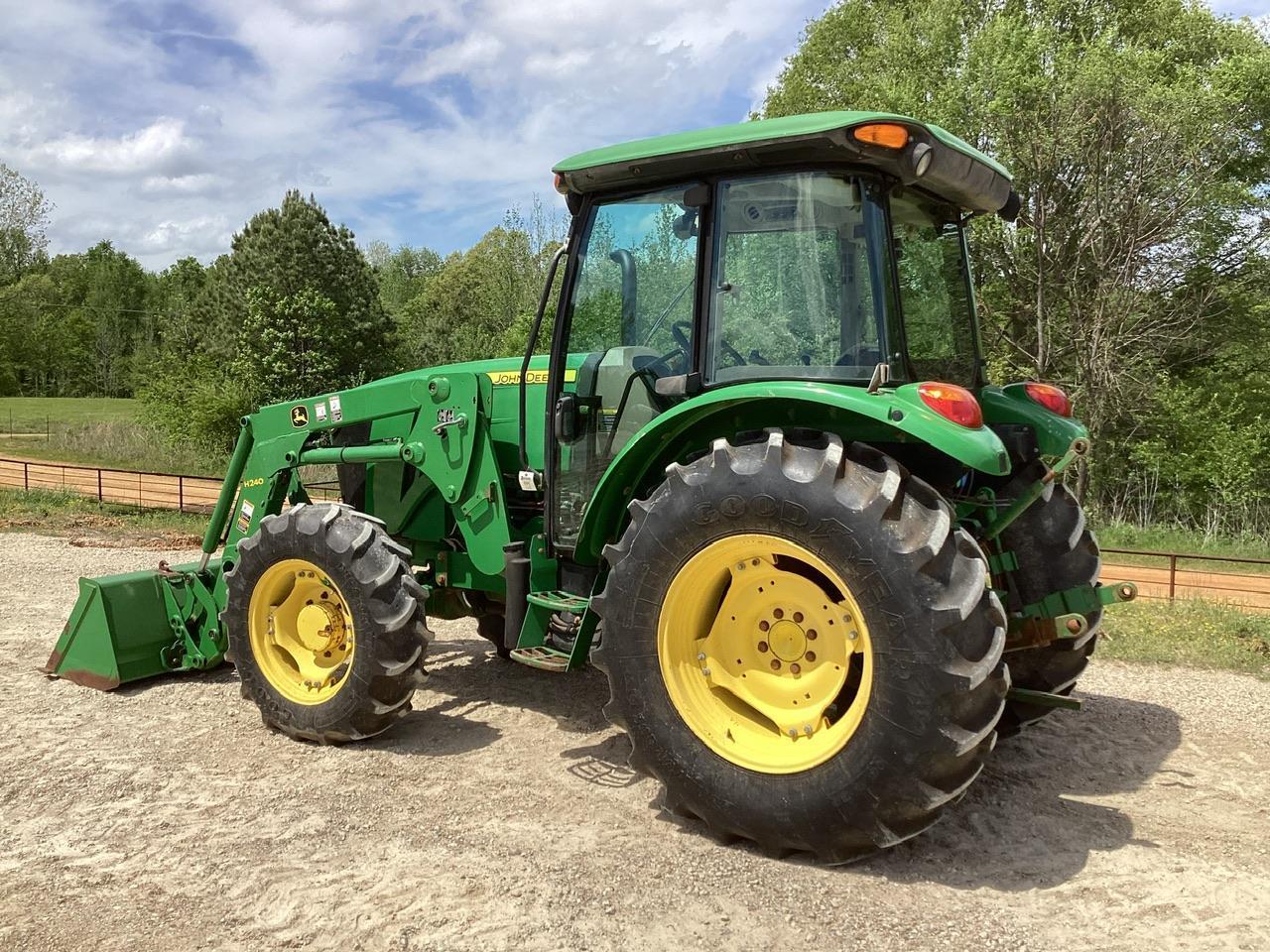 John Deere 5100E Tractor MFWD W/ JD H240 Loader