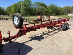 GoBob Red Rhino 25' Hay Trailer