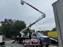 2007 FORD F-650 SINGLE AXLE BUCKET TRUCK