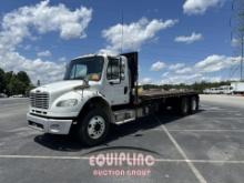 2012 Freightliner M2 106 24FT FLATBED TRUCK