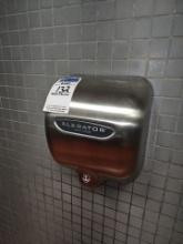 Xlerator wall mounted electric hand dryer