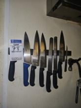 Assorted commercial knives