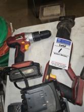 Chicago Electric drill and Sawzall