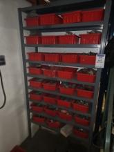 Assorted rack with bins