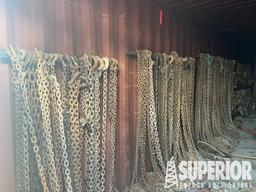 (13-9) 40'L Crimped Steel Shipping Container w/ It