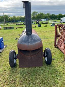 Reverse Flowed BBQ Smoker - Project not completely finished