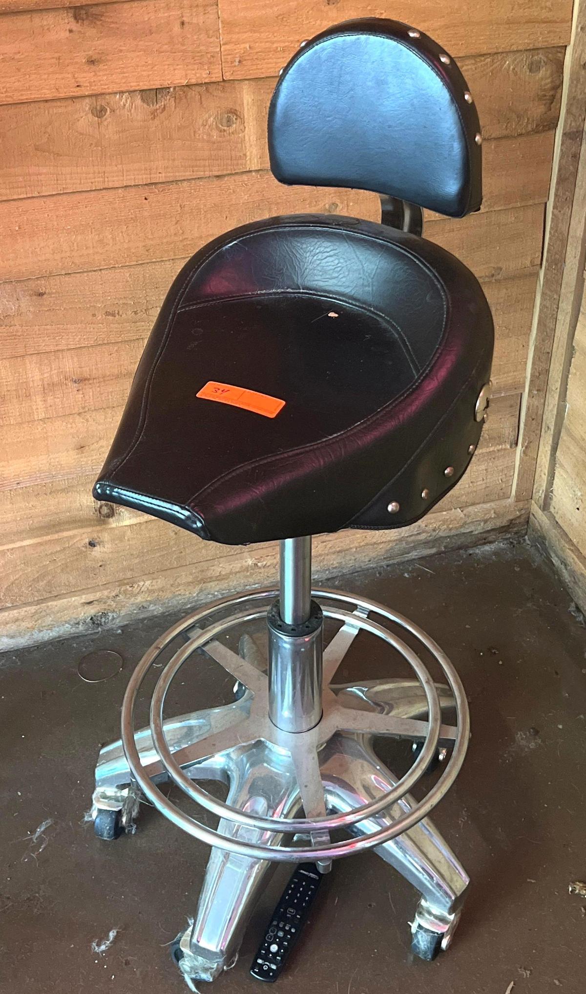 Harley-Davidson Motorcycle Seat Stool