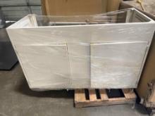 2 Door Metal Cabinet - 35.25 in x 21 5/8 in x 52 in - Qty. 3x Money - New in Box