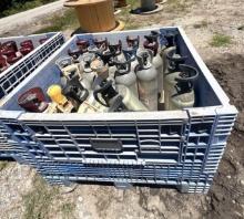 Crate of Gas Cylinders