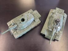 2 MOBAT Motorized Battle Tank Without Drivers in Good Condition (2 Items, 2 Times the Money)