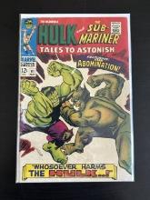 Tales to Astonish The Incredible Hulk and the Sub-Mariner Marvel Comic #91 Silver Age 1967 Key 1st C