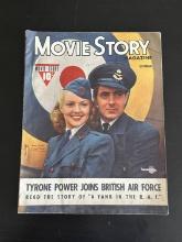 WWII Movie Star Military Related Cover Magazine.