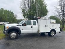 2015 F550 EXTENDED CAB MECHANICS TRUCK