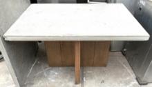 30x48” Concrete Top Tables