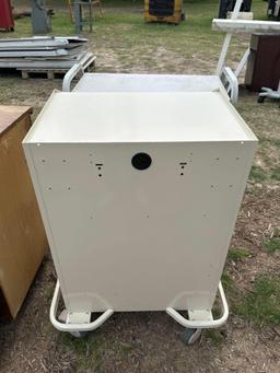 Cart and Storage Cabinet