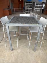 Outdoor patio table & chairs