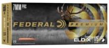 Federal P7PRCELDX1 Premium ELDX 7mm PRC 175 gr Extremely Low DrageXpanding ELDX 20 Per Box 10 Cs