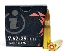 Igman 7.62x39 Rifle Ammo - 123 Grain | FMJ