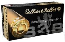 Sellier Bellot SB9SUBA Handgun 9mm Luger Subsonic 140 gr Full Metal Jacket FMJ 50 Per Box