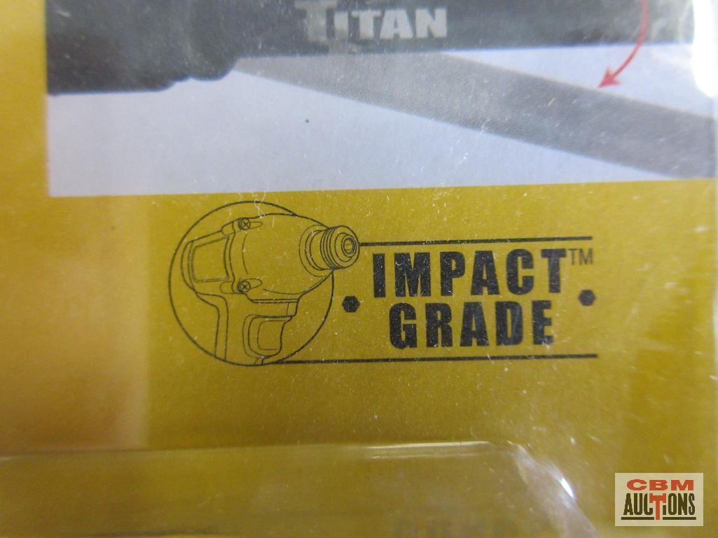 Titan 49036 Impact Wobble Socket Adapter Set Sizes: 1/4", 3/8" & 1/2" Overall Length: 1/4" Drive: 65