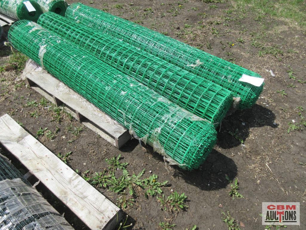 (3) Rolls Of Diggit 6' Holland Wire Mesh Fence *SOUTH