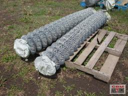 (2) Rolls Of Diggit 6' Chain Link...Fence *SOUTH
