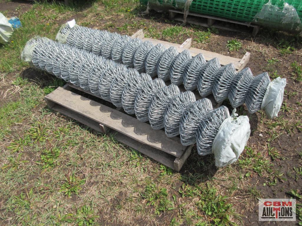 (2) Rolls Of Diggit 6' Chain Link Fence *SOUTH
