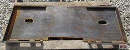 Skid Steer Weld On Closed Back Quick Attach Mounting Plate #63 *2 ...