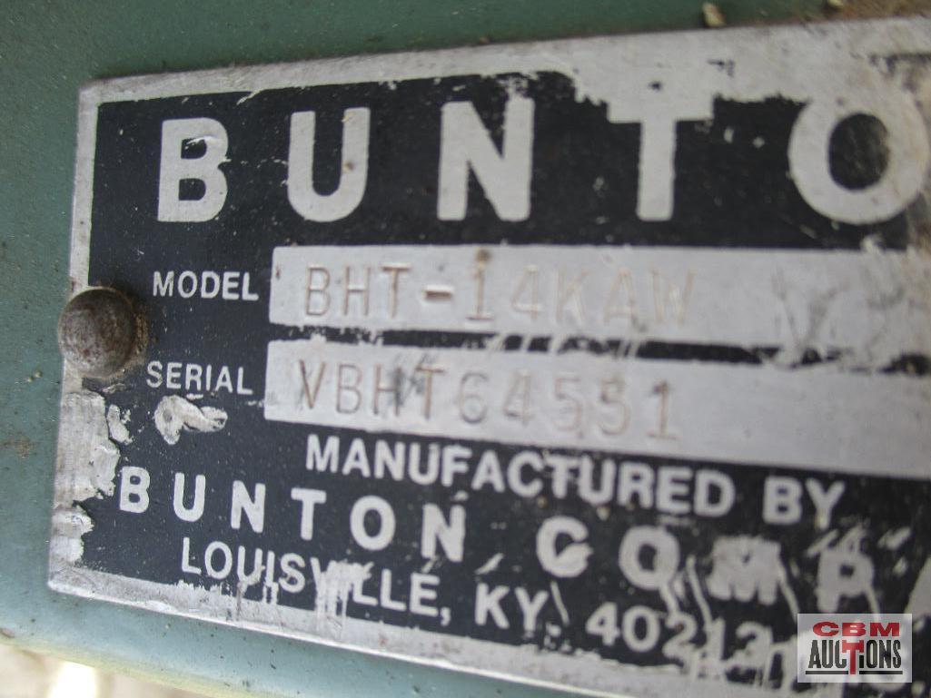 Bunton BHC-52 Walk Behind Mower, Kawasaki FC420V, Hydro Drive 52" Deck, S# 4551 (Unknown)