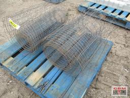 (2) Rolls Of Metal Fence Wire