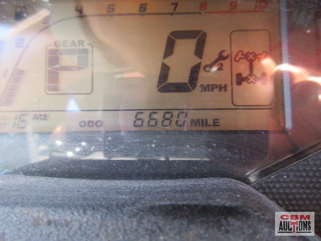 2016 Honda Pioneer 1000 Side By Side UTV, 1000CC, 6,680 Miles, 4x4, Dump Bed, Heat, Cab With Ful